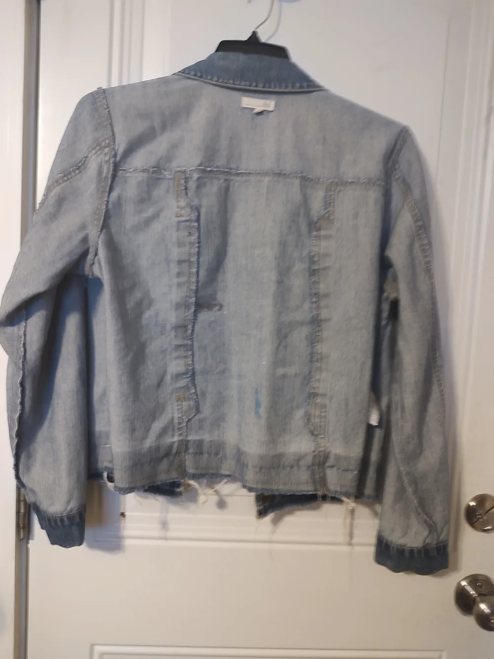 Taylor Swift Hand-Painted Denim Jacket - Light Blue - Picture 11 of 11
